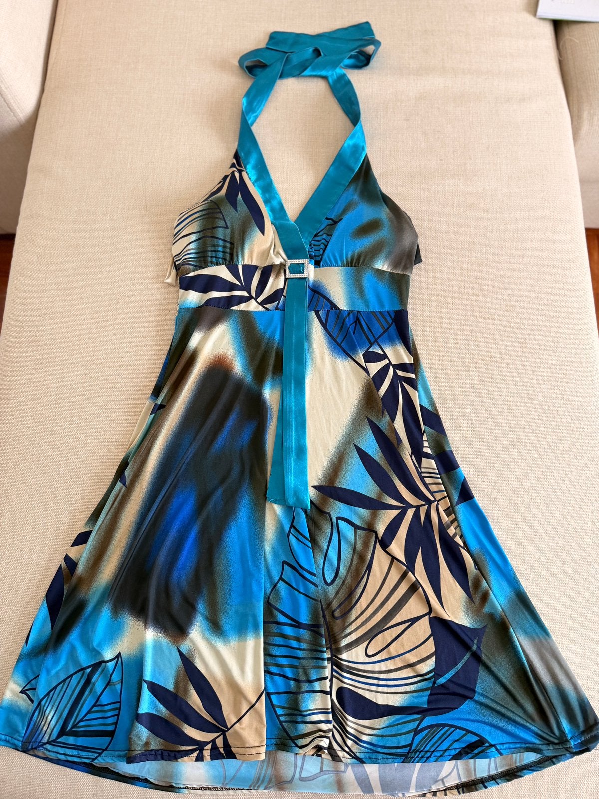 Robe polyester taille unique, Kleding | Dames, Gelegenheidskleding, Ophalen of Verzenden, Zo goed als nieuw