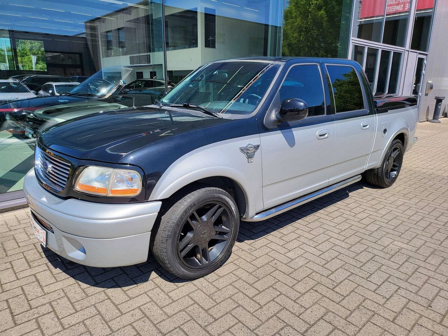 Ford USA F-150 5.4i | Harley Davidson | Supercharged | Autom, Autos, Cuir, Argent ou Gris, Achat, 5400 cm³