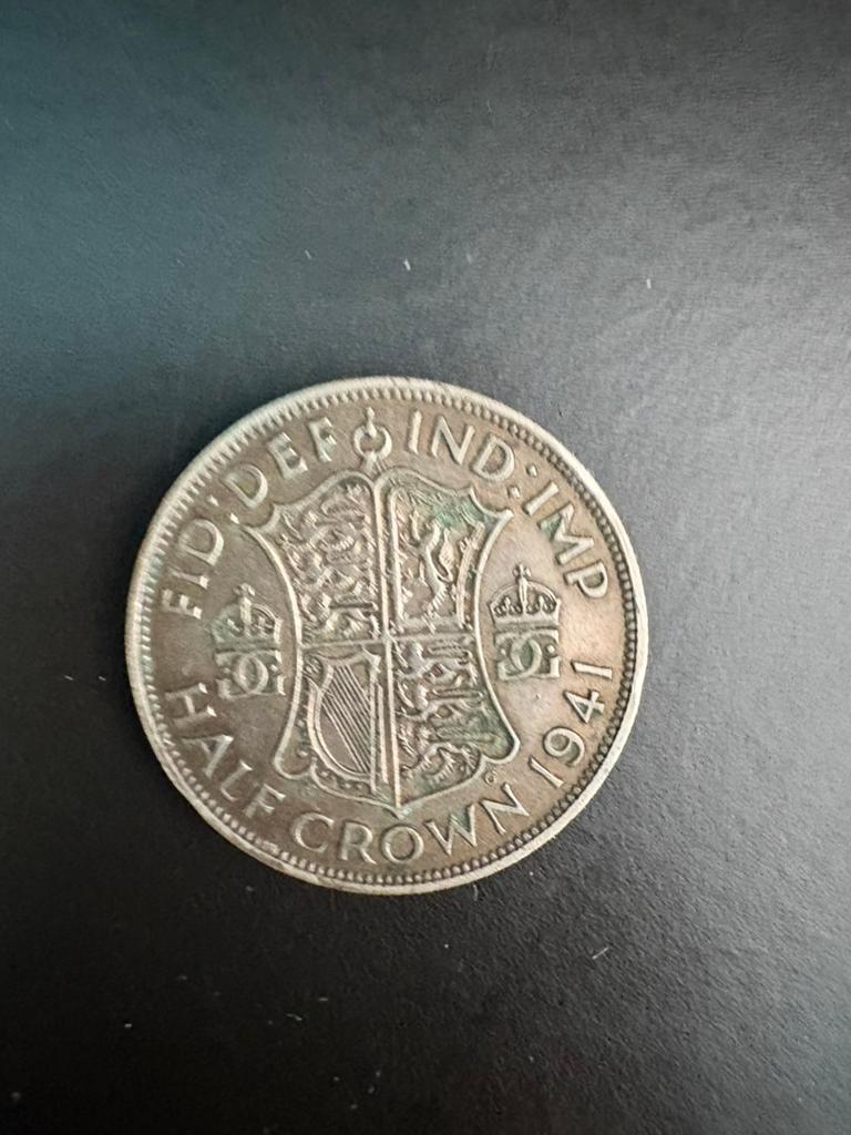 Half crown 1941 AG, Enlèvement, Argent