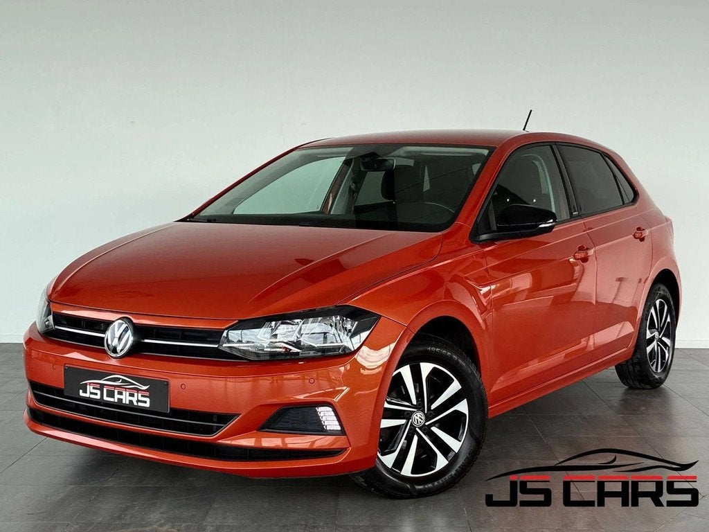 Volkswagen Polo 1.0TSi-1ERPRO-NAV-CARPLAY-AIRCO-LED-JANTES15, Achat, 1610 kg, Euro 6, Entreprise