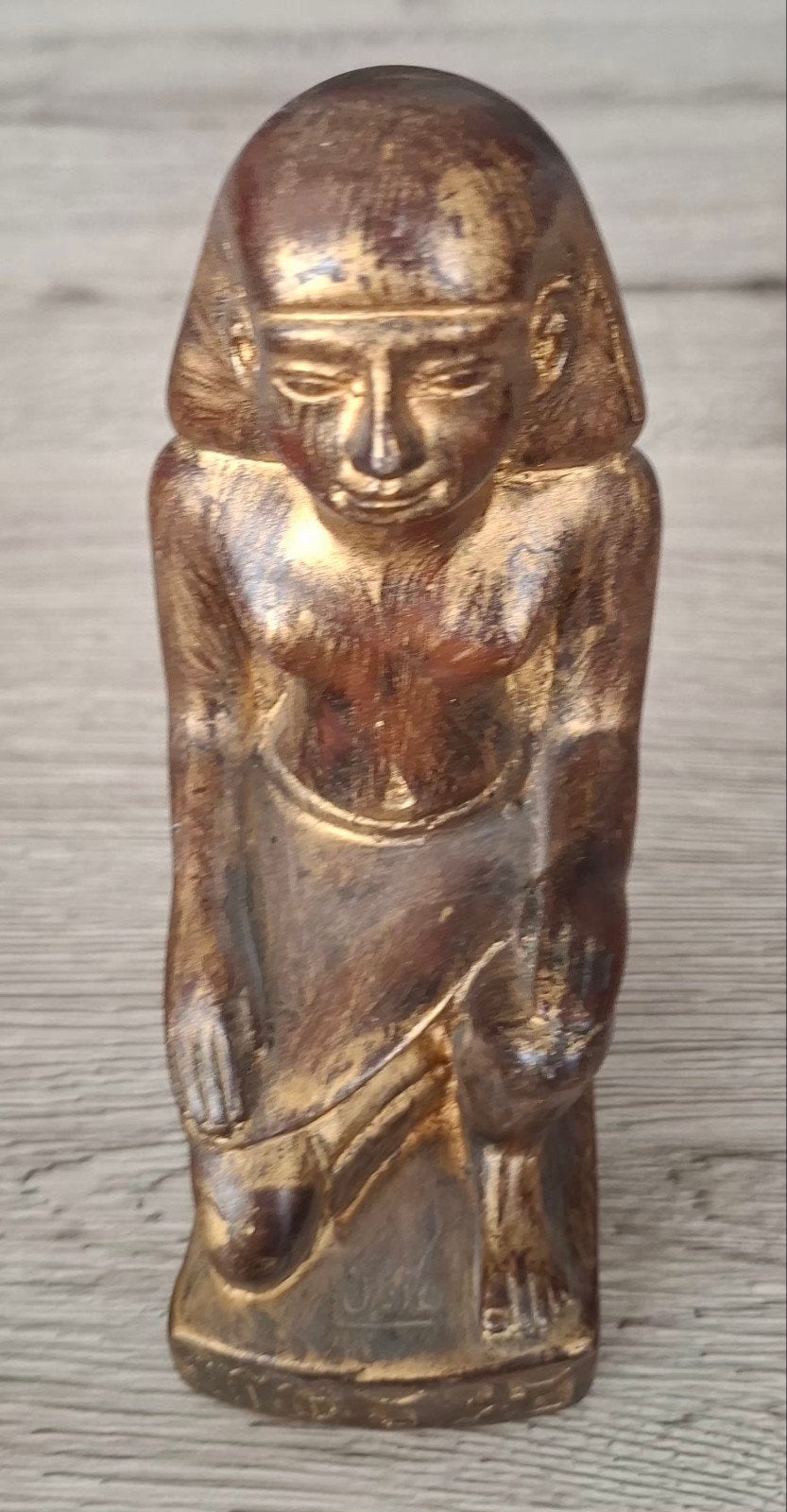 statuette égyptienne antique en bois doré, Enlèvement ou Envoi, Comme neuf, Autres types