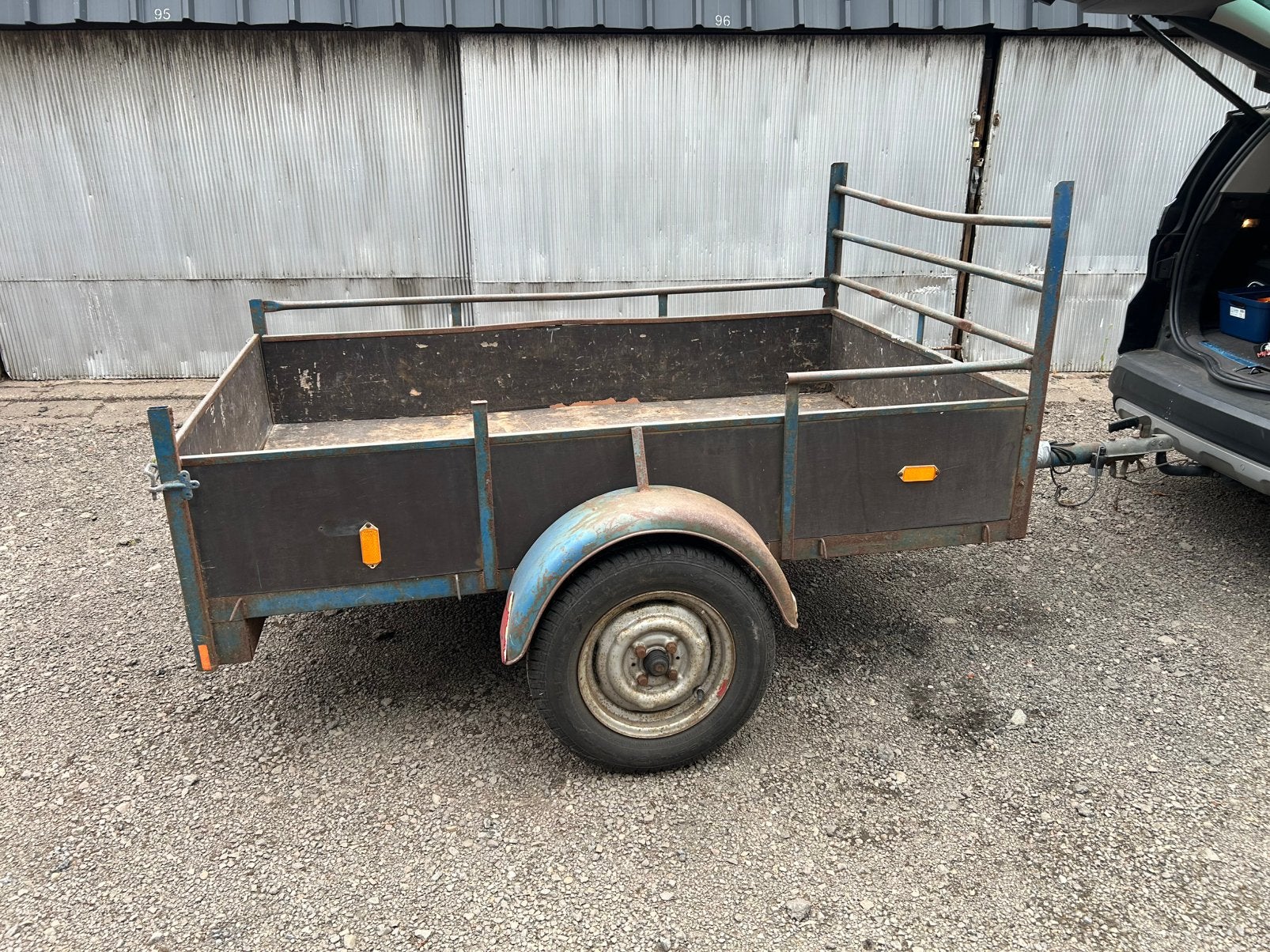 Op te knappen aanhanger, Auto diversen, Aanhangers en Bagagewagens, Ophalen, Gebruikt