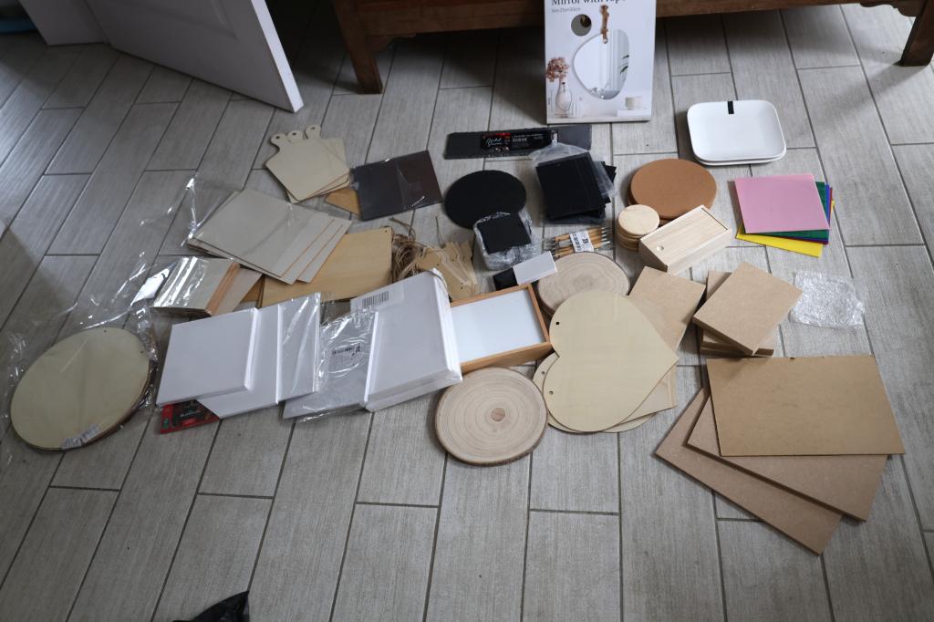 Gros Lot de materiaux pour gravure, Enlèvement, Neuf, Bois, Matériel de bricolage