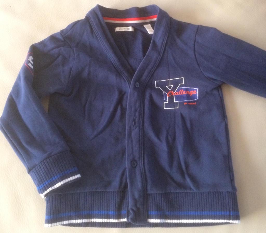 gilet bleu taille 114 ou 6 ans, Enfants & Bébés, Vêtements enfant | Taille 116, Garçon, Okaïdi, Pull ou Veste, Comme neuf