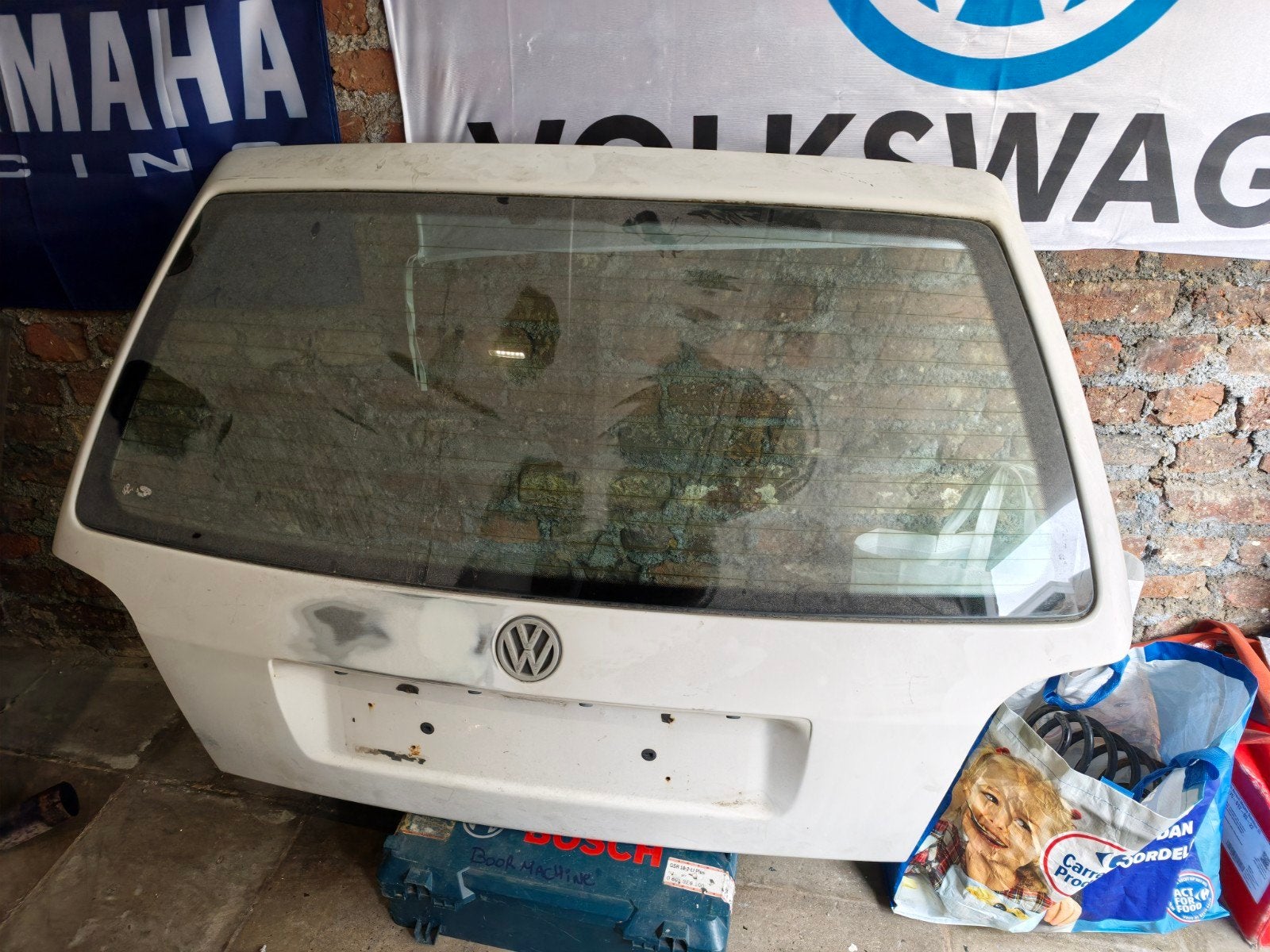 roestvrije gecleande kofferklep golf mk3, Enlèvement ou Envoi