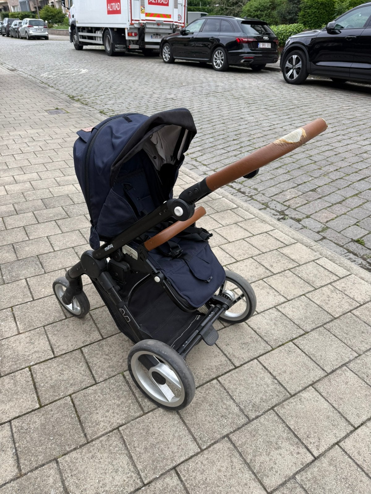 Mutsy evo draagmand + buggy, Kinderen en Baby's, Kinderwagens en Combinaties, Ophalen, Gebruikt, Mutsy