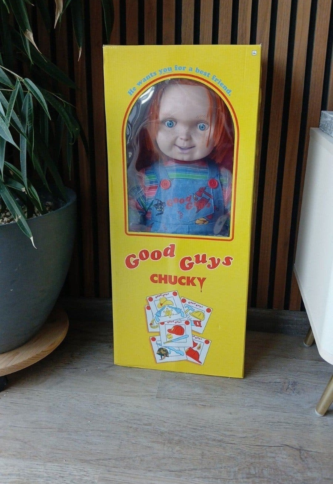 Chucky pop in doos, Ophalen of Verzenden, Pop