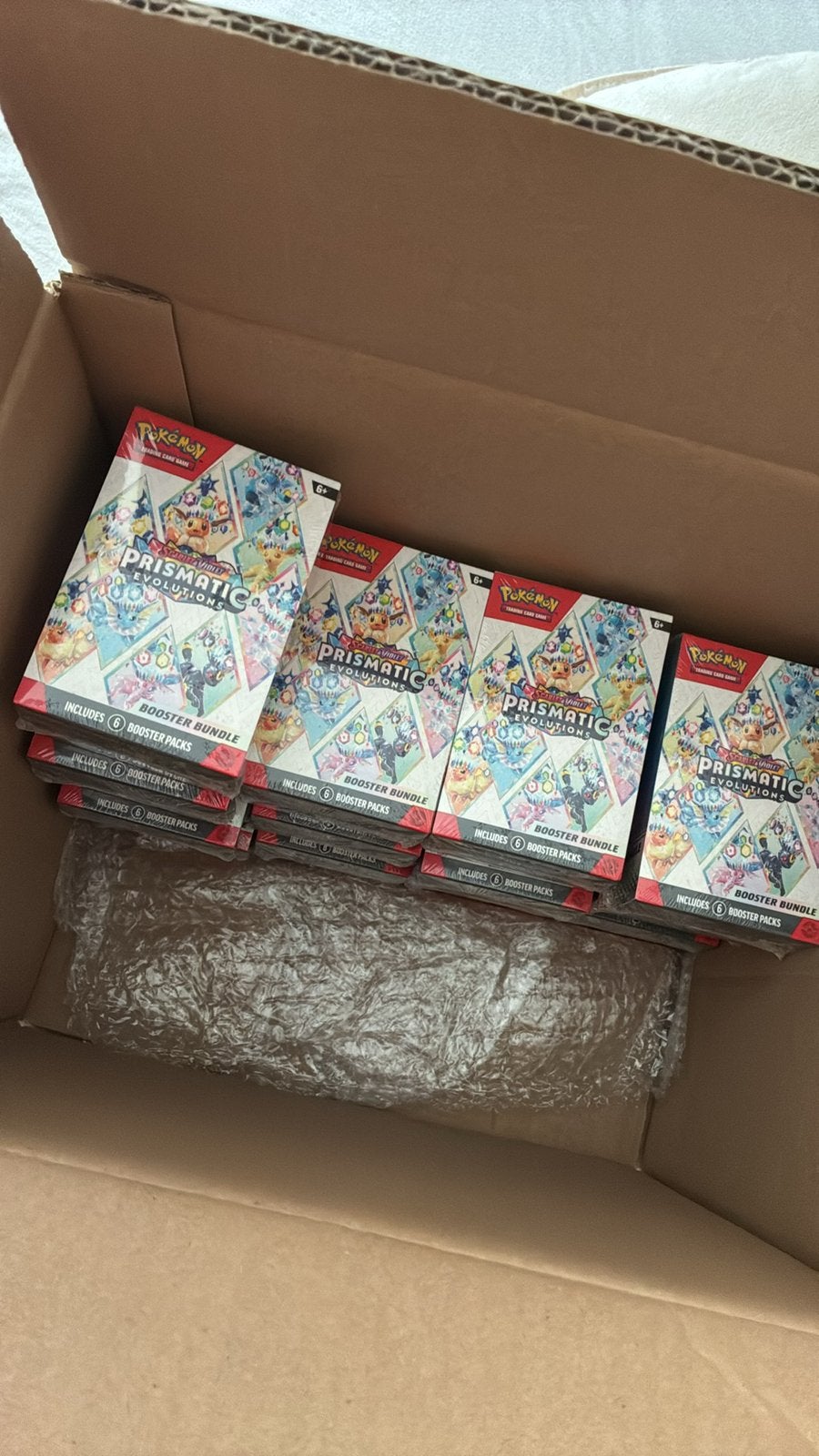 Pokémon Prismatic Evolutions BoosterBundels, Ophalen, Zo goed als nieuw