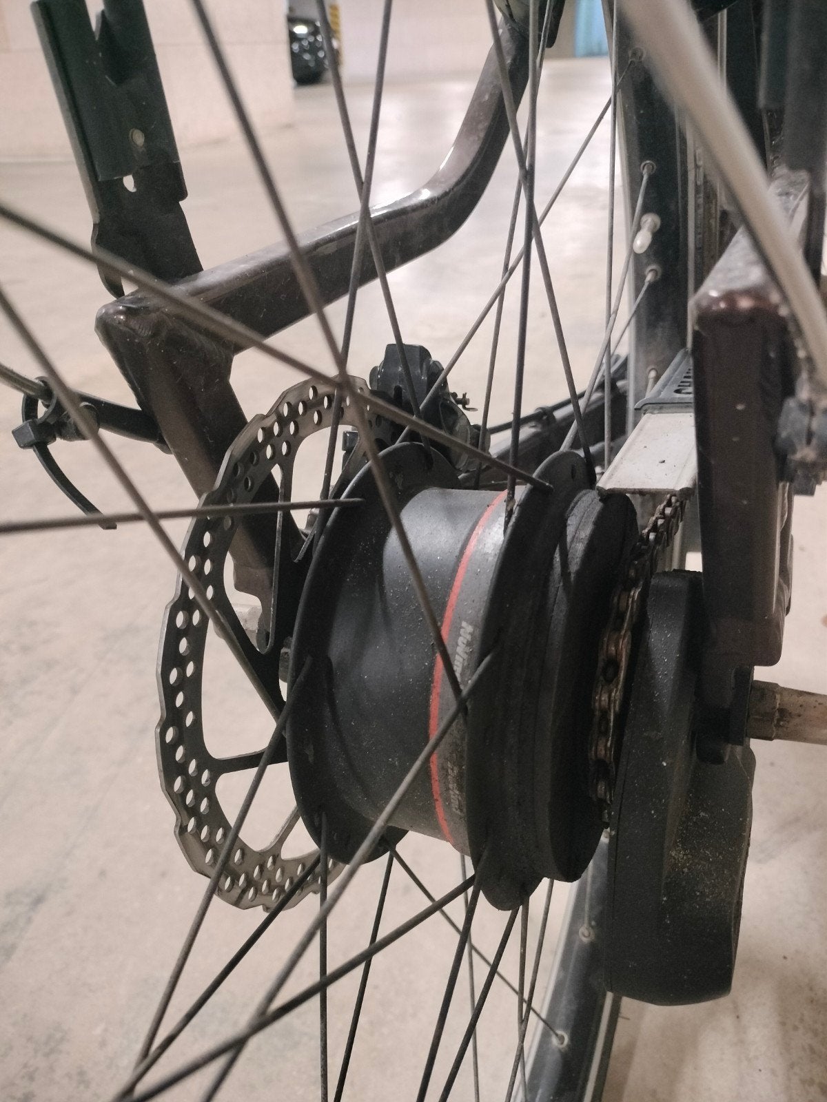 e bike, Gebruikt, Band, Staal, Ave