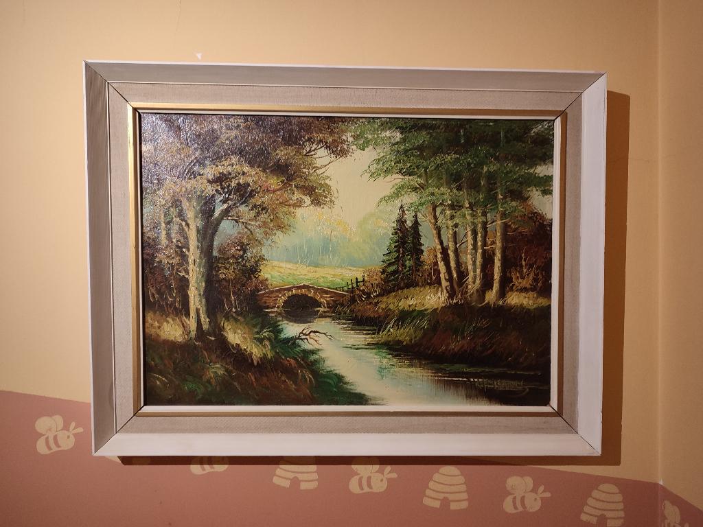 Huile sur toile de Hermans, Antiquités & Art, Art | Peinture | Classique, Enlèvement