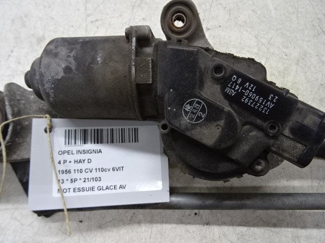 MOTEUR ESSUIE-GLACE AVANT Opel Insignia (13227392), Utilisé, Opel