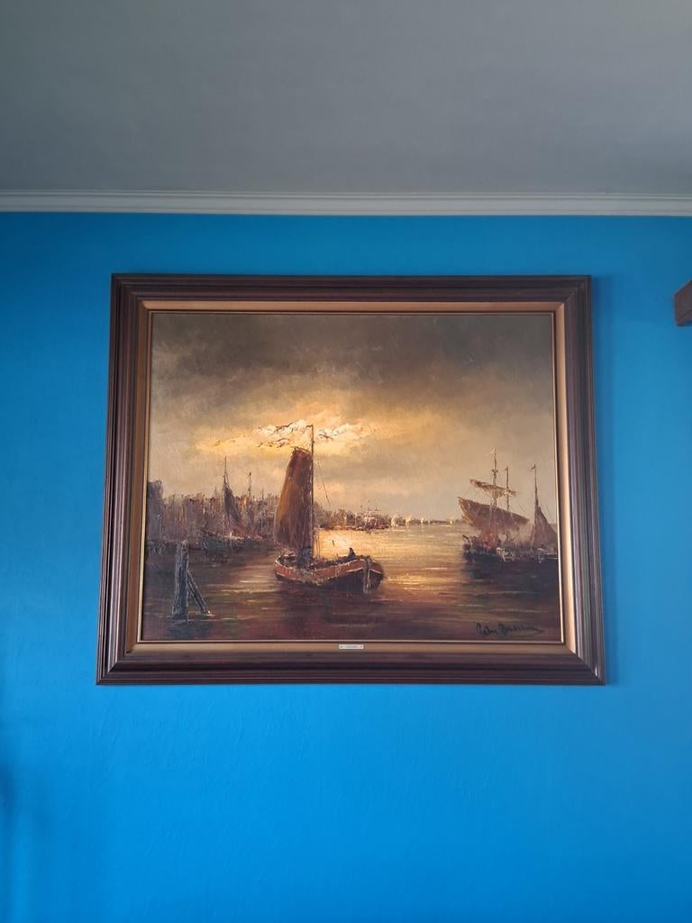 Schilderij van de Nederlandse schilder  Peter Brouwer, Ophalen