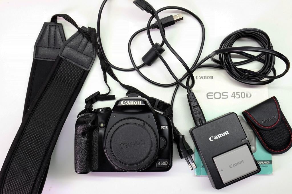 Canon 450D body, TV, Hi-fi & Vidéo, Appareils photo numériques, Utilisé, Reflex miroir, Canon, Enlèvement ou Envoi