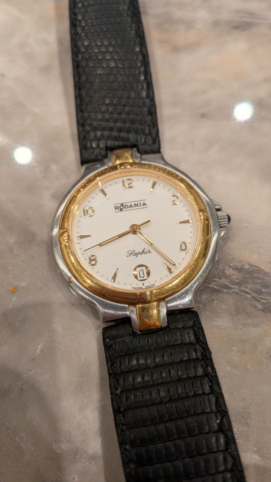 Montre Rodania Worldstar C18621 – Swiss Made, Enlèvement ou Envoi