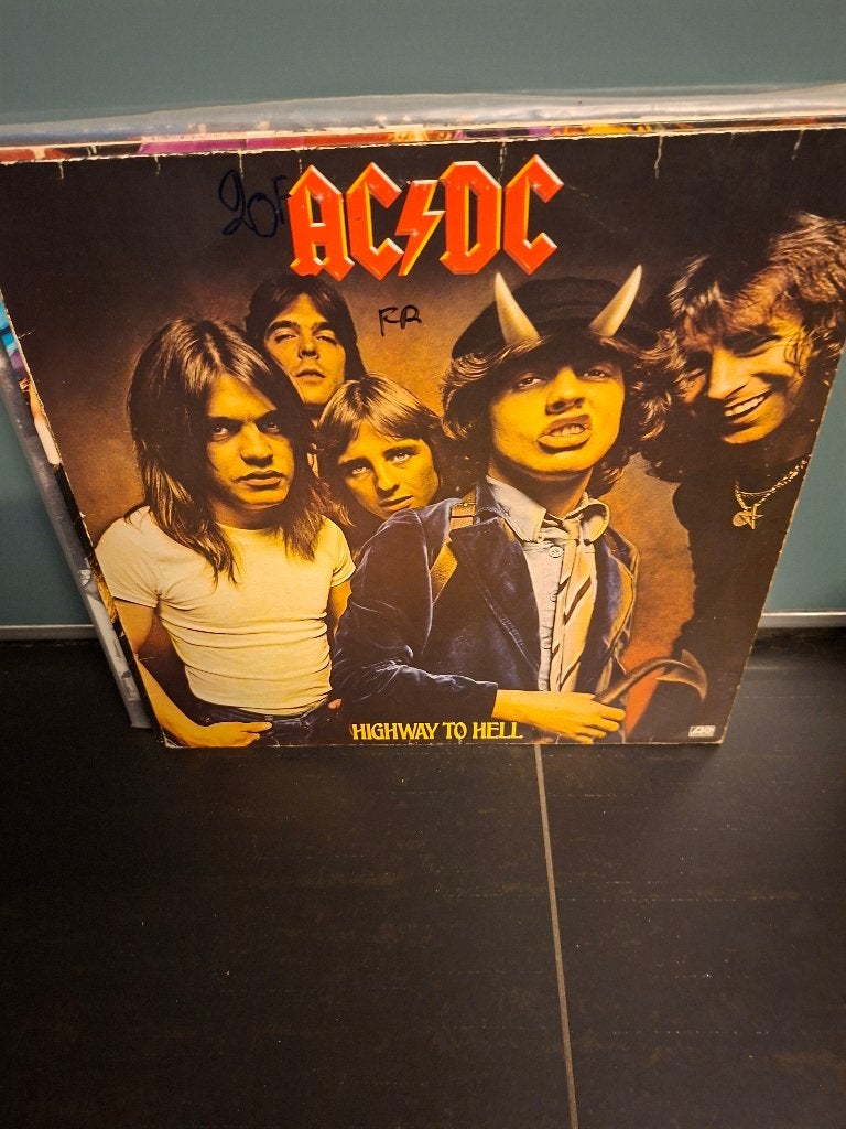 lp - ac/dc - highway to hell - vak 7, LP, Gebruikt, Ophalen of Verzenden, Hardrock