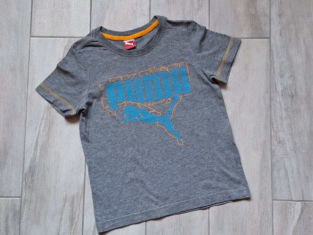 ★ M128 - T-Shirt Puma, Kinderen en Baby's, Kinderkleding | Maat 128, Gebruikt, Puma, Ophalen of Verzenden, Shirt of Longsleeve