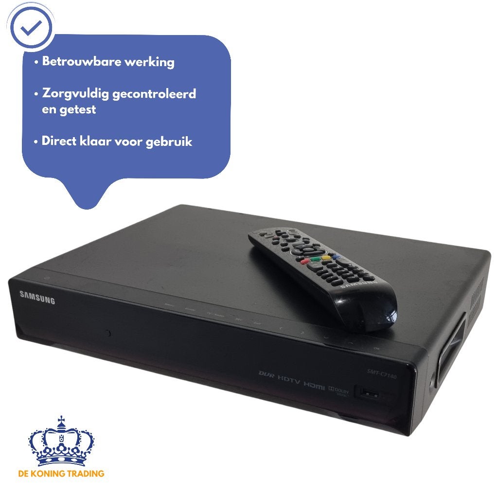 Samsung SMT-C7140 | HD Ontvanger | 320GB HDD Recorder | HDMI, Verzenden, Zo goed als nieuw, Decoder