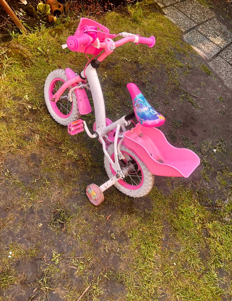 Kinderfiets, Ophalen, Zo goed als nieuw