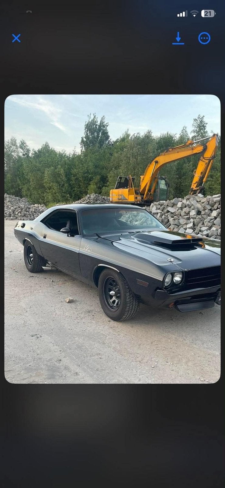 Dodge challenger 1970 318 motor automaat, Automaat, Achterwielaandrijving, 5400 cc, Zwart