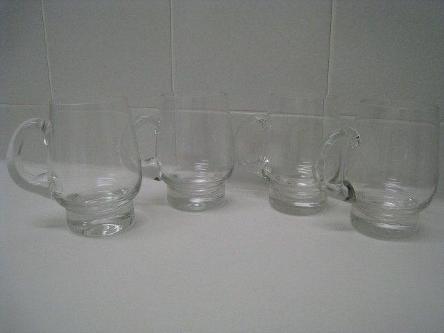 4 originele Vintage jaren 70 Pimms glazen, in perfekte staat, Verzamelen, Glas en Drinkglazen, Ophalen