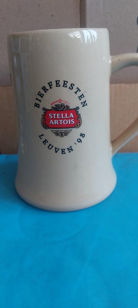 Stella Artois Gouden Hoorn Beker, Ophalen of Verzenden, Stella Artois