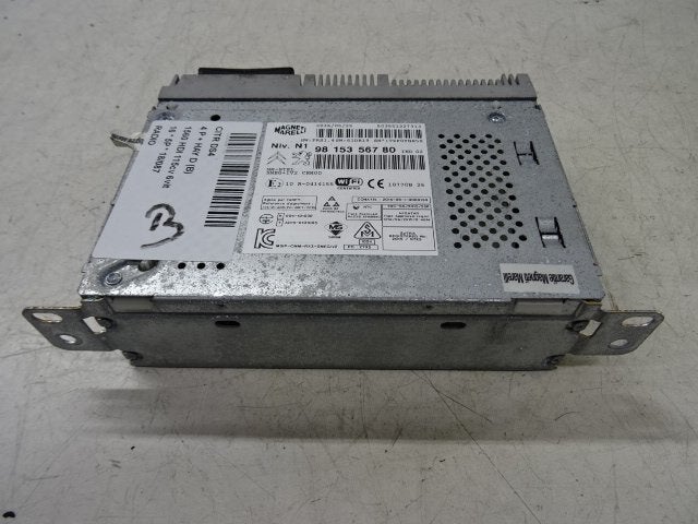 RADIO Citroën DS4 (NX) (01-2011/07-2015) (9815356780), Autos : Pièces & Accessoires, Citroën, Mevr. I. Hauben, Utilisé, Rue de l'Espoir 34 34
4030  GRIVEGNÉE, BE