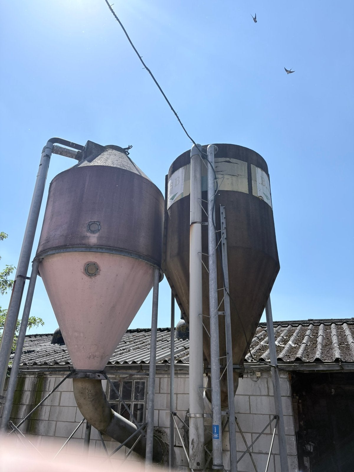 Landbouw silo, Ophalen, Gebruikt