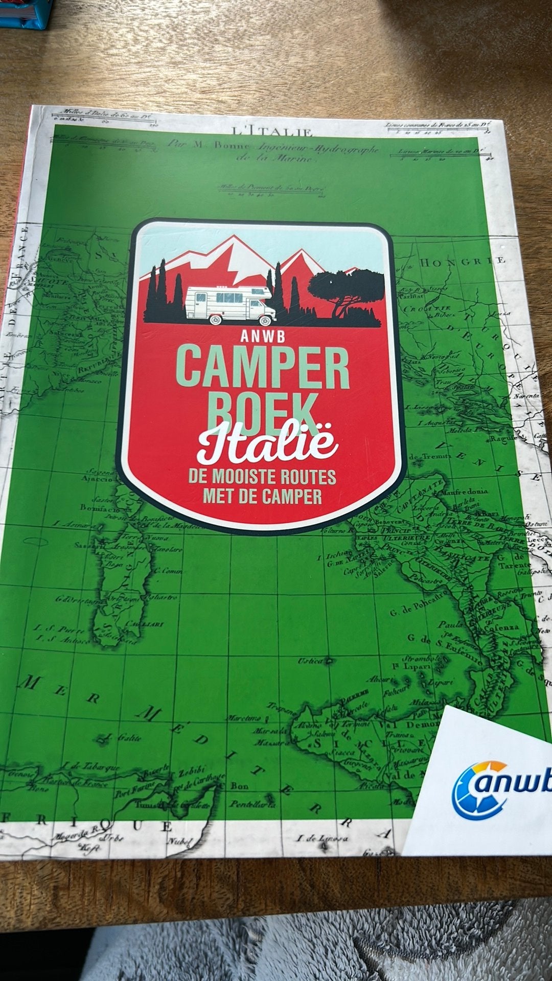 Camperboek Italië, Livres, Guide ou Livre de voyage, Enlèvement ou Envoi, Comme neuf, Europe