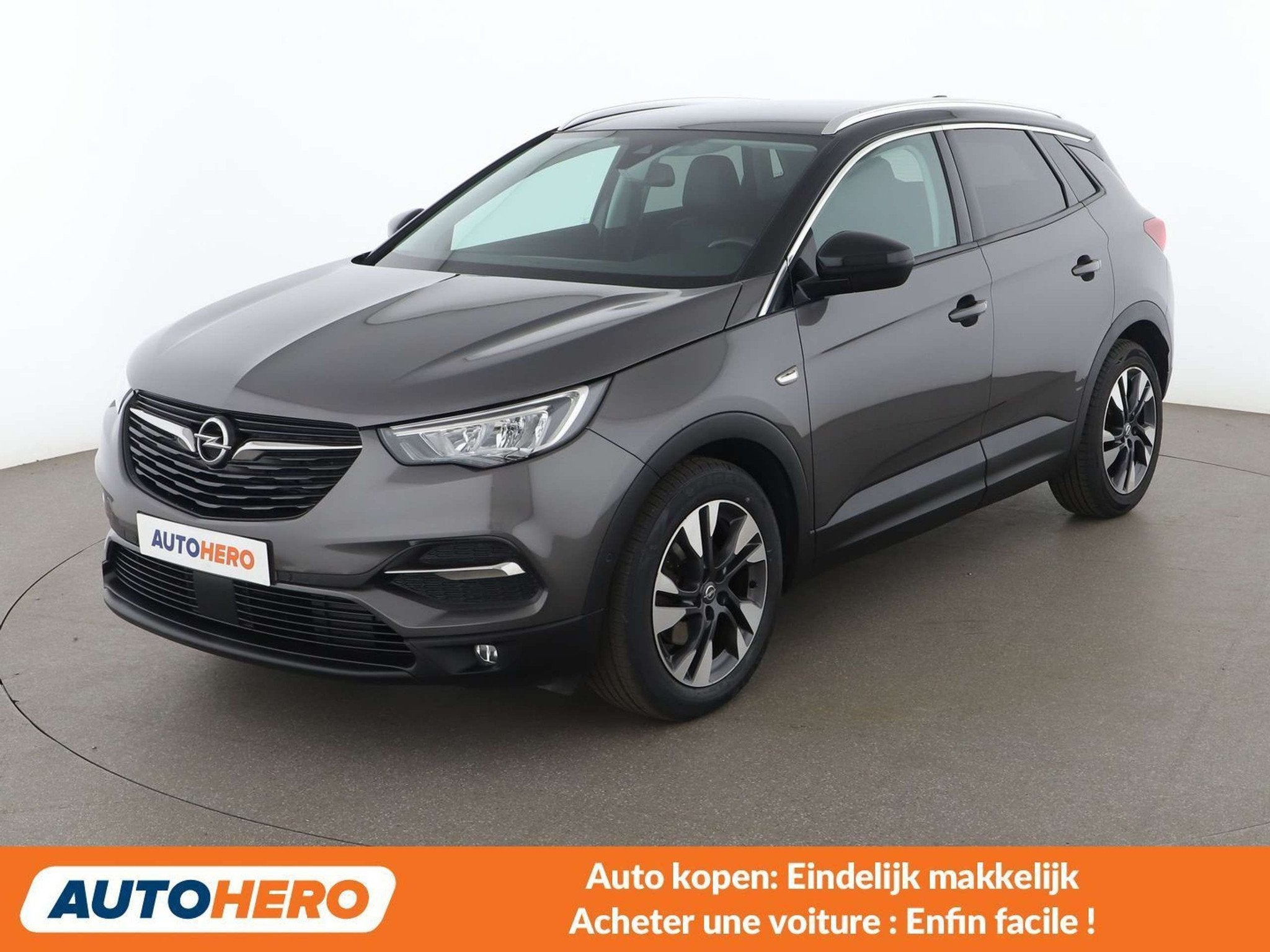 Opel Grandland X 1.2 Turbo Business INNOVATION, Autos, Argent ou Gris, Achat, Euro 6, 1350 kg