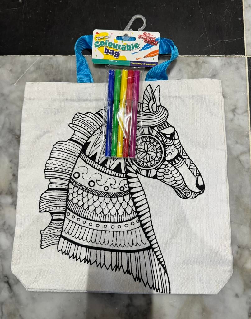 Inkleur tas, Kinderen en Baby's, Speelgoed | Educatief en Creatief, Ophalen, Nieuw, Knutselen