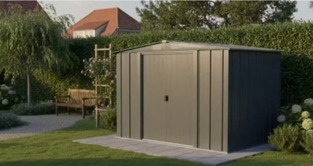 tuinhuis 9,3m2, Ophalen, Gebruikt, Tuinhuis