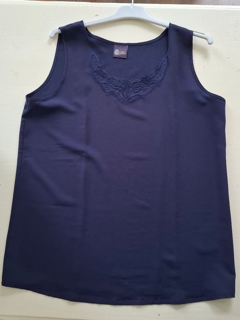 topje / blauw / Sixth Sence / 42, Kleding | Dames, Topjes, Ophalen, Blauw, SIXTH SENSE, Maat 42/44 (L)