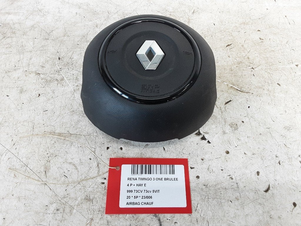 AIRBAG VOLANT Renault Twingo III (AH) (985709884R), Autos : Pièces & Accessoires, Utilisé, Renault