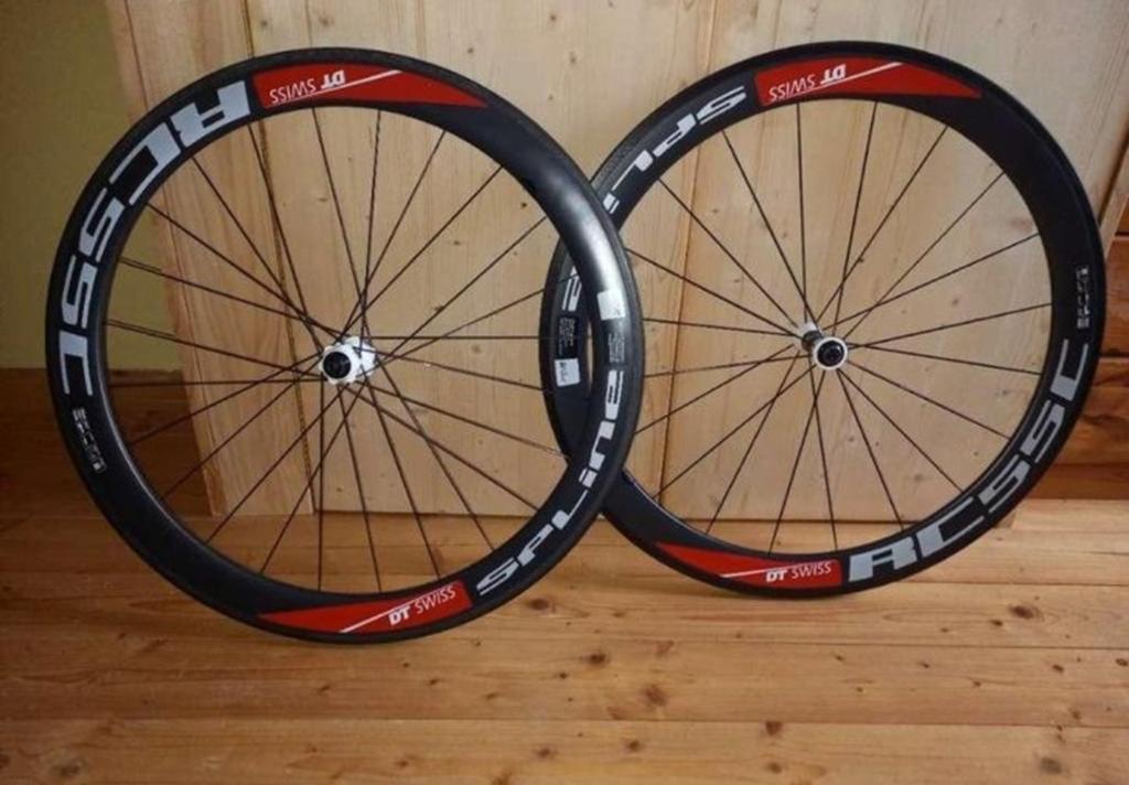 DT Swiss RC 55 Spline - Paire de roues 28" carbone, Enlèvement, Utilisé, DT SWISS, Carbone