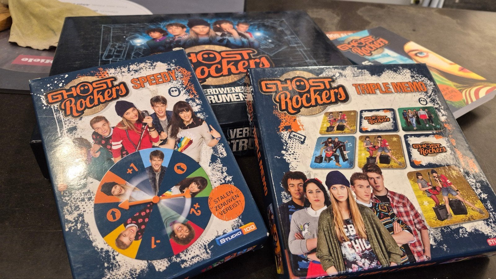 heel pakket Ghost Rockers, Cd's en Dvd's, Ophalen of Verzenden