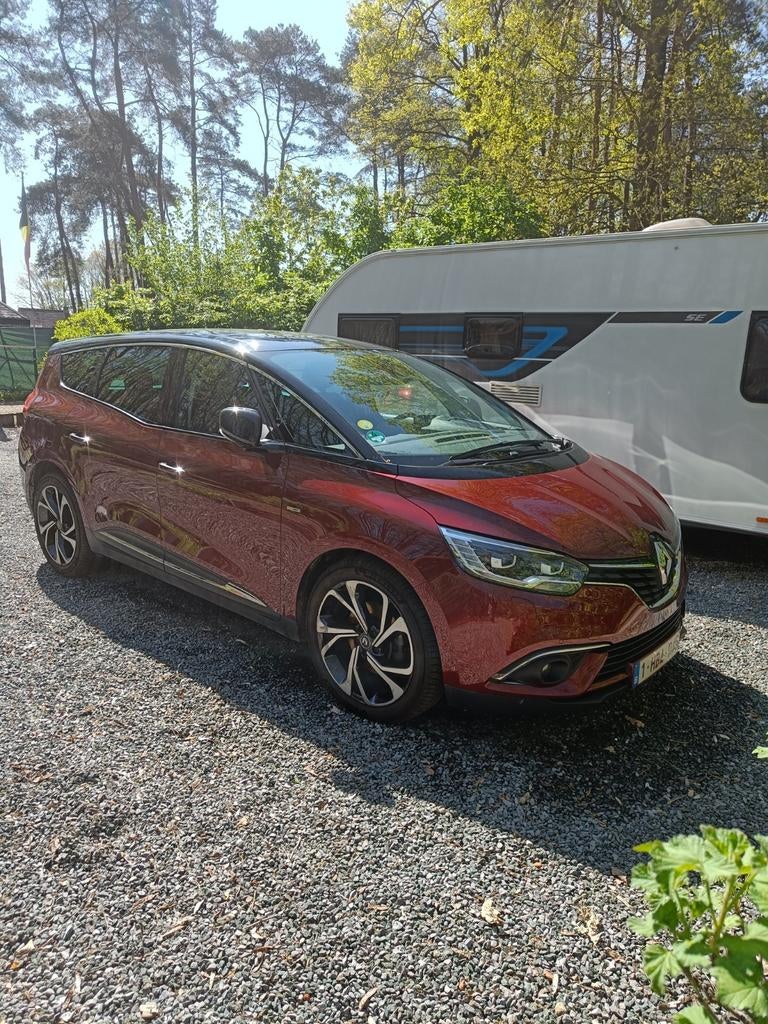 Renault grand scenic 7 plaatsen met alle luxe erop en eraan, Auto's, Monovolume, Overige kleuren, Leder en Stof, Diesel
