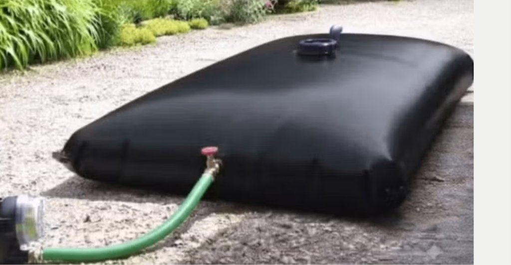 Réservoir d'eau de pluie flexible EPDM 3000L, Jardin & Terrasse, Enlèvement