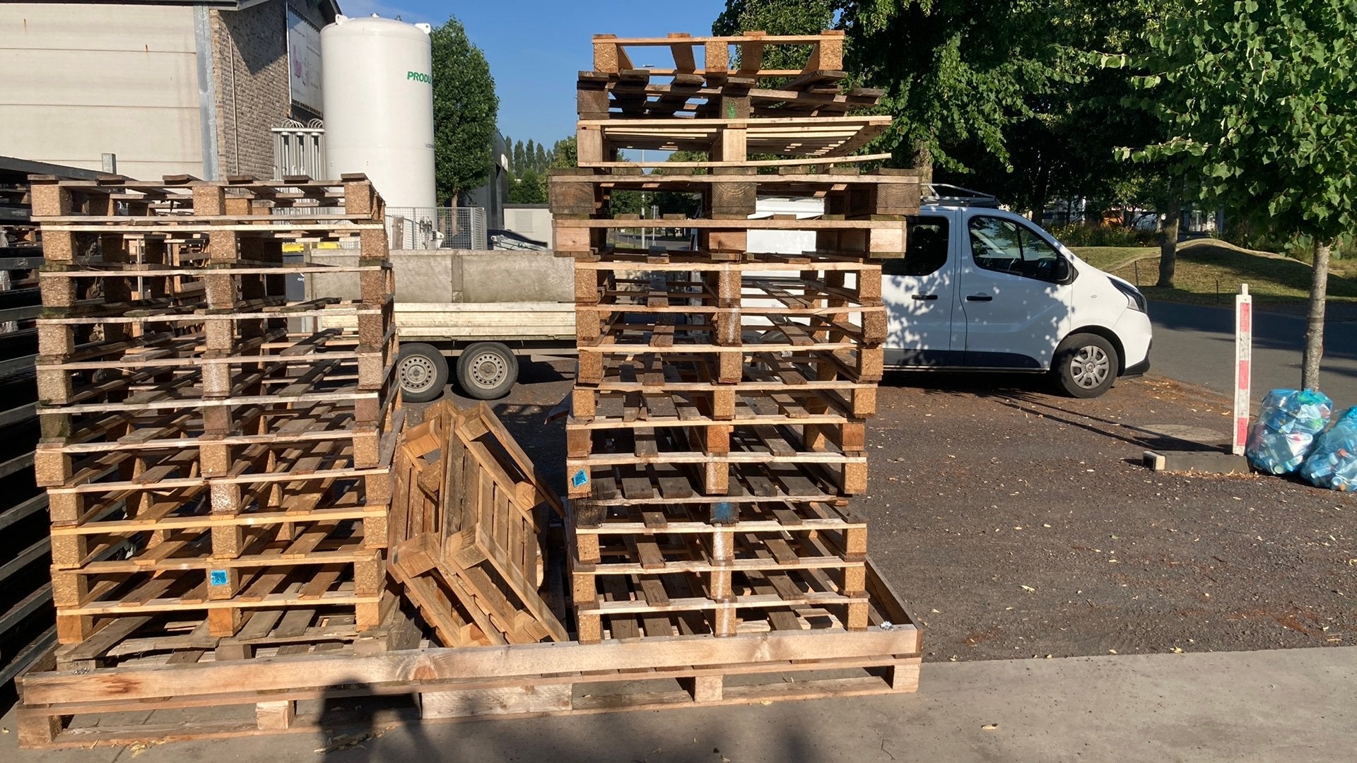 Gratis pallets af te halen, Doe-het-zelf en Bouw, Hout en Planken, Ophalen, Zo goed als nieuw