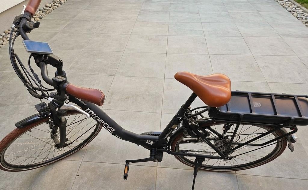 Minerva E-bike met gloednieuwe motor (9 km) + 1 jaar garanti, Ophalen