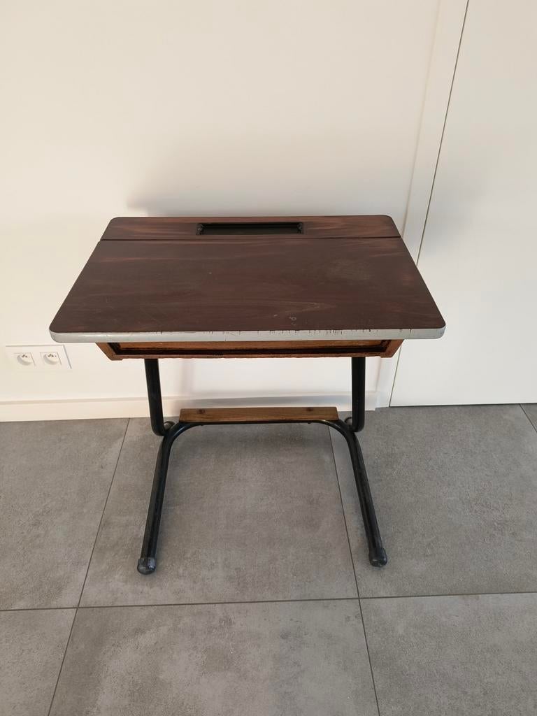 Retro schoolbank, Huis en Inrichting, Ophalen