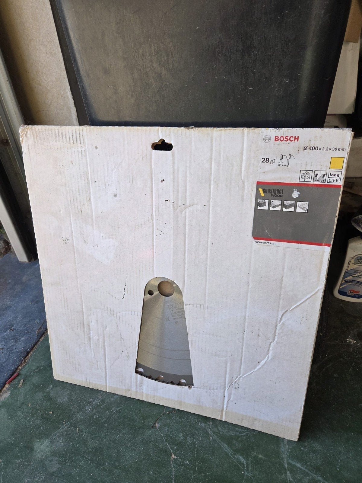 nieuw 3st Bosch cirkelzaagbladen Construct  Wood, 400x30x3,2, Ophalen, Nieuw