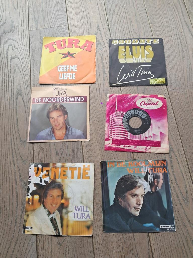Singles Will Tura, aankopen per stuk kan, Ophalen of Verzenden