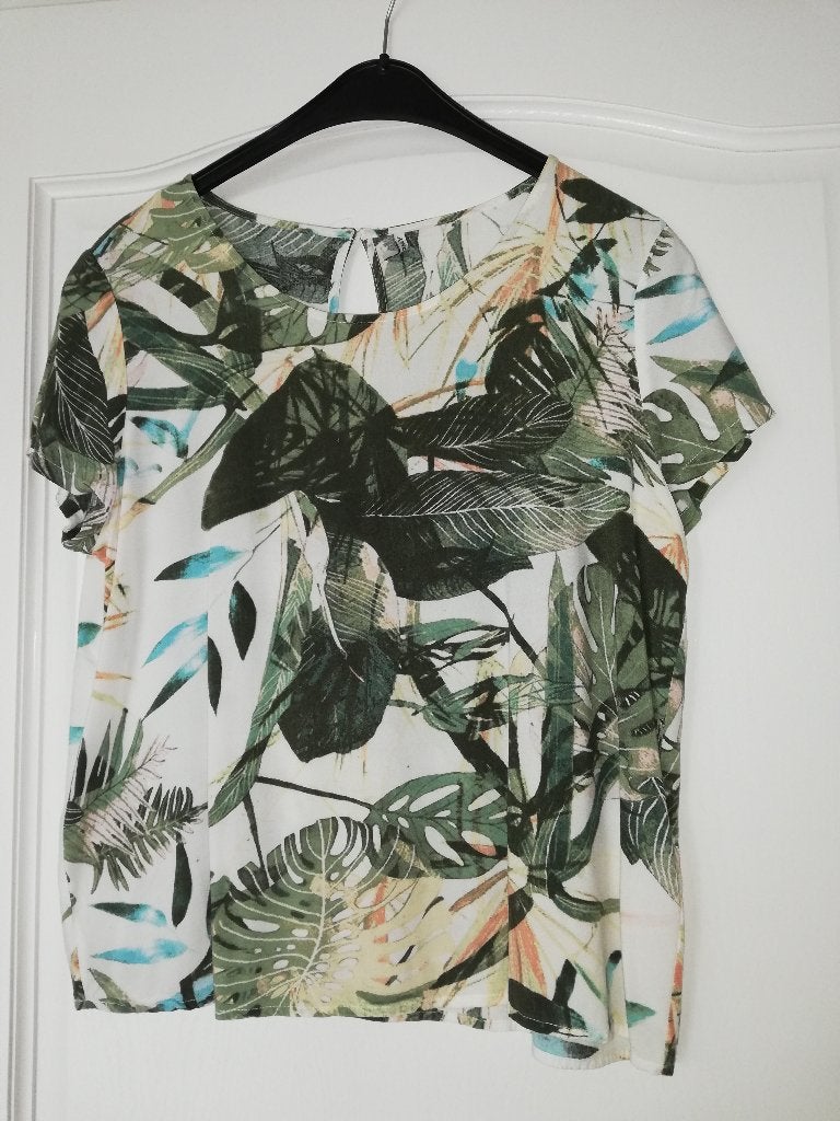 Dames T-shirt maat 40, Kleding | Dames, T-shirts, Maat 38/40 (M), Ophalen of Verzenden, Korte mouw, Gedragen