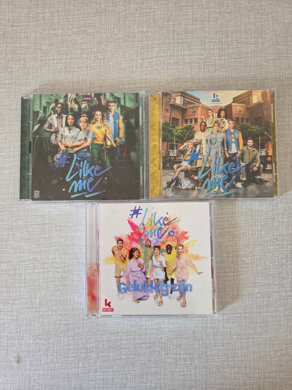 3 x #LikeMe, Cd's en Dvd's, Cd's | Kinderen en Jeugd, Ophalen of Verzenden, Zo goed als nieuw, Muziek