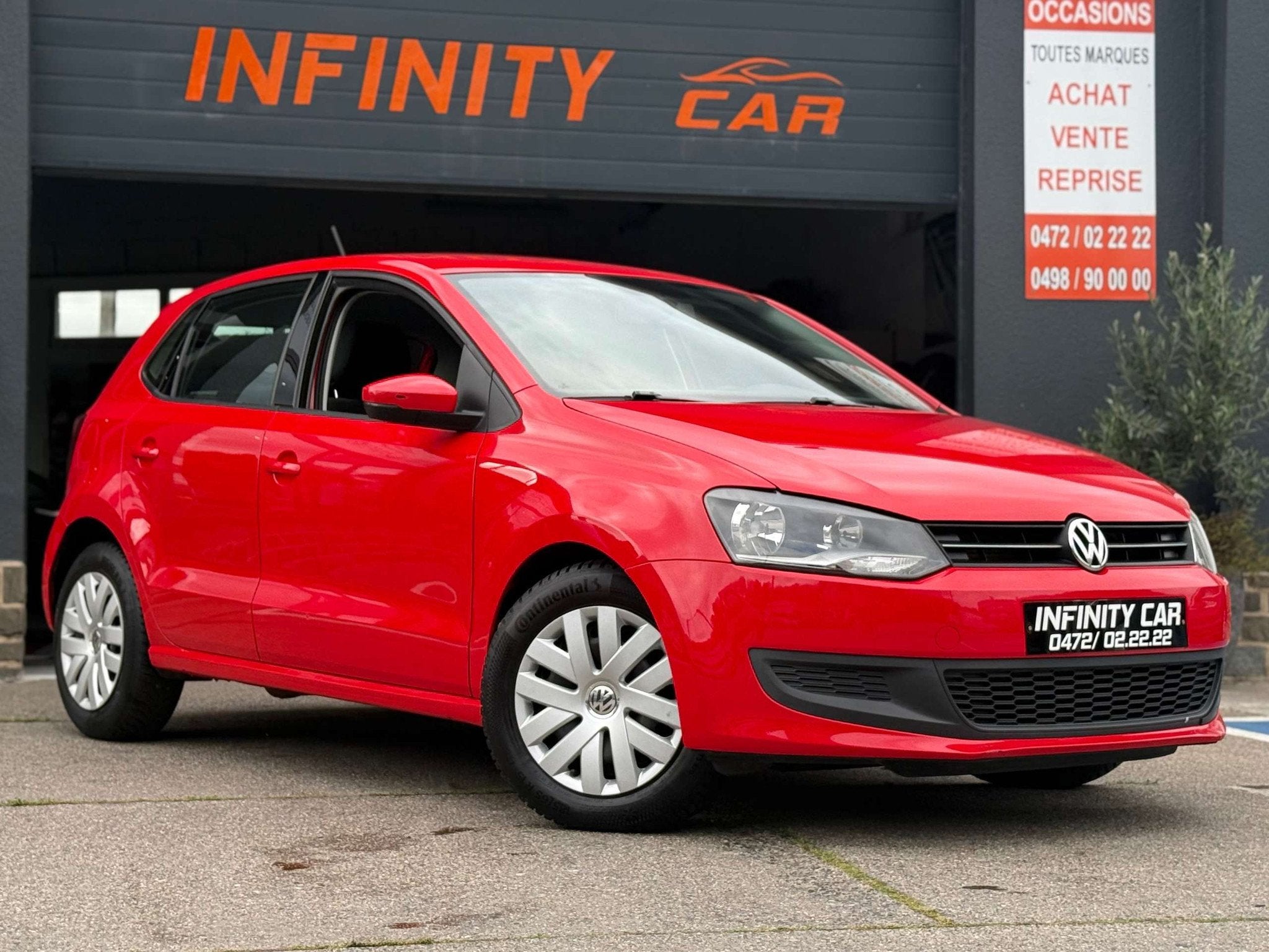 Volkswagen Polo Polo 1.6 TDi Comfortline DSG (automatique), Autos, Rouge, Euro 5, Achat, 90 ch