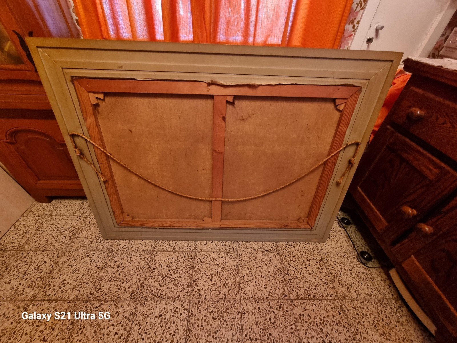 geen schade mooi kader 50 euro, Antiek en Kunst, Ophalen of Verzenden
