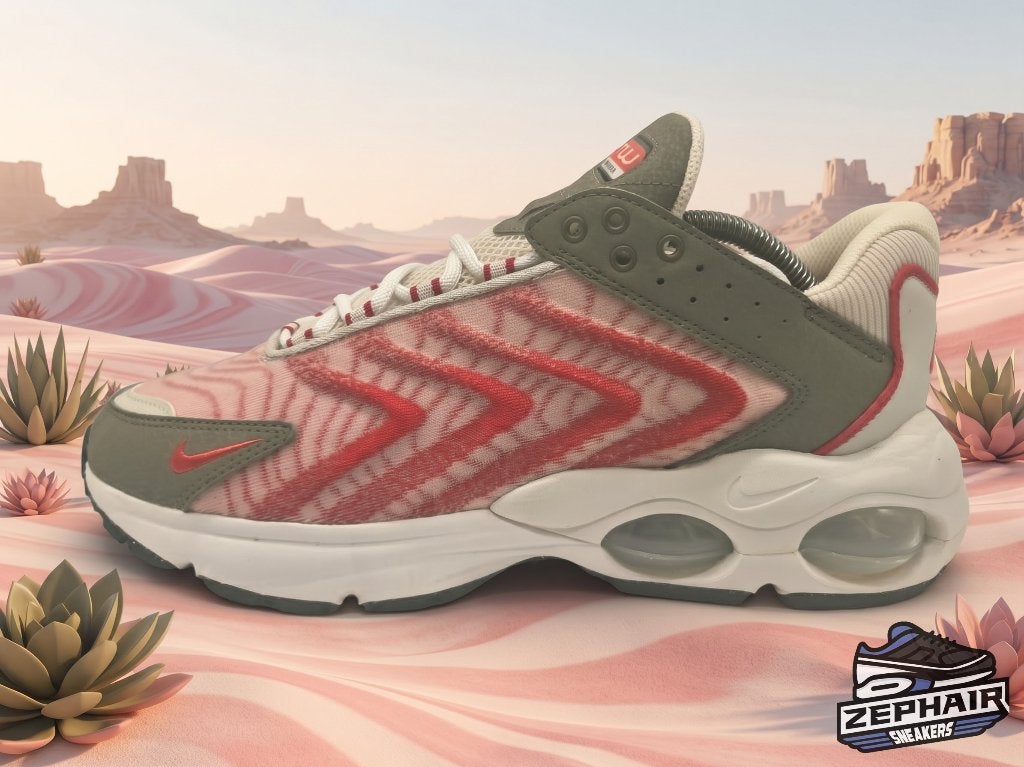 Nike Air Max TW 'Red Clay' EU43 2022, Enlèvement ou Envoi, Nike, Porté, Blanc