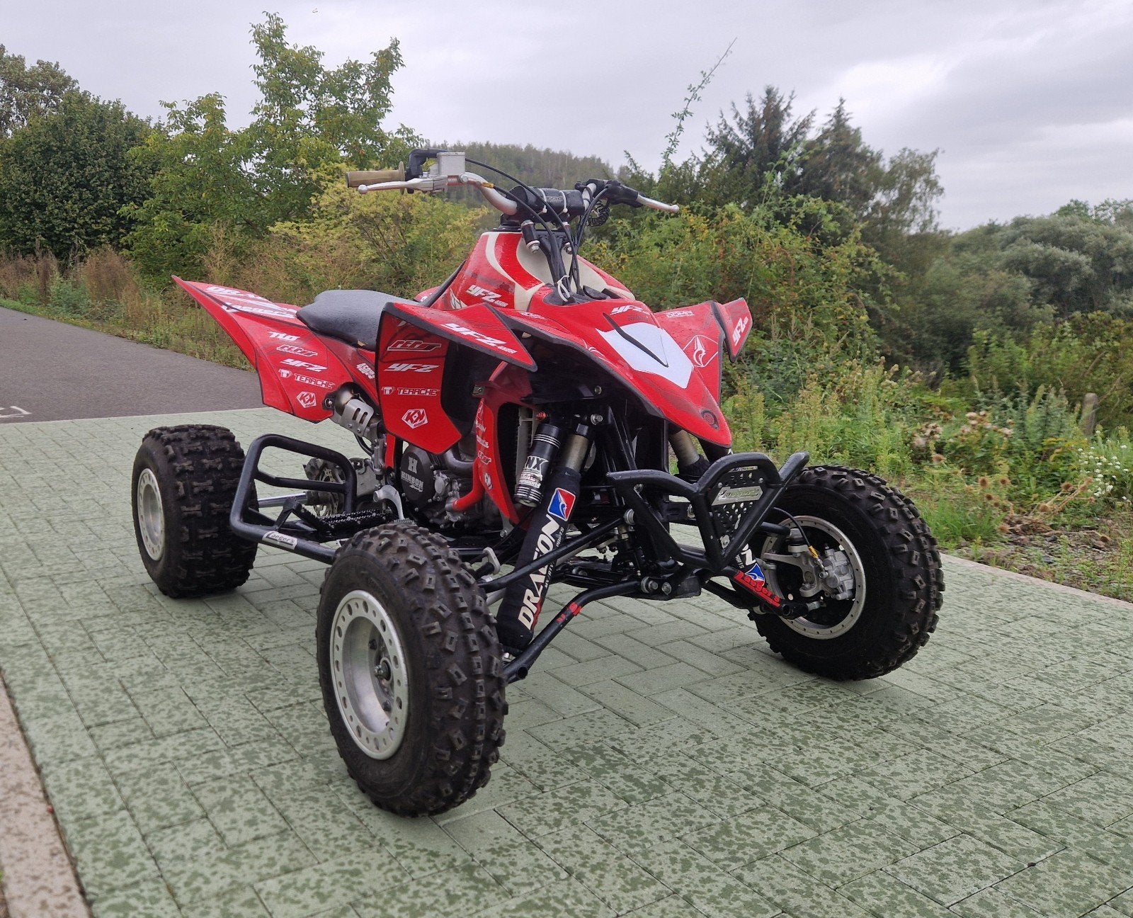 Yamaha yfz450r, Motoren