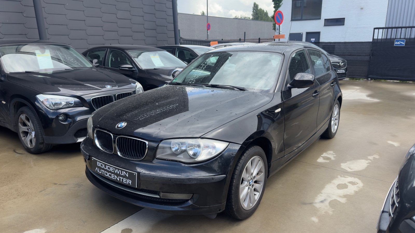 Bmw 1 Serie 116i 1.6Benzine 2007 172.xxxkm FACELIFT Garantie, Autos, Achat, Entreprise, Garantie prolongée, Noir