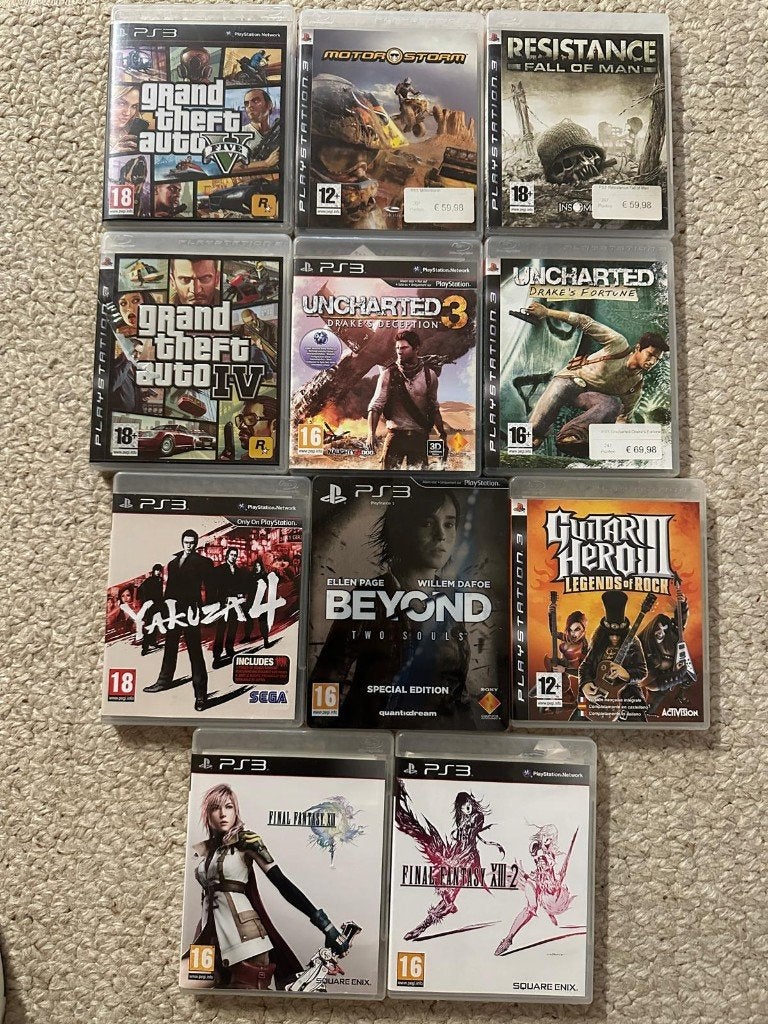11 ps3 games, Games en Spelcomputers, Ophalen of Verzenden, Nieuw